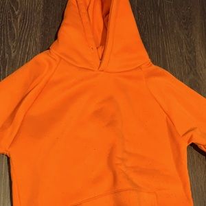 Blaze orange hoodie
